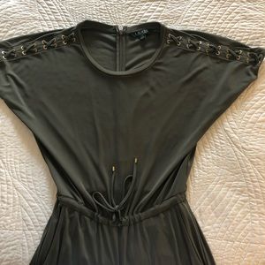 Matte Jersey tie Jumpsuit By Ralph laurent